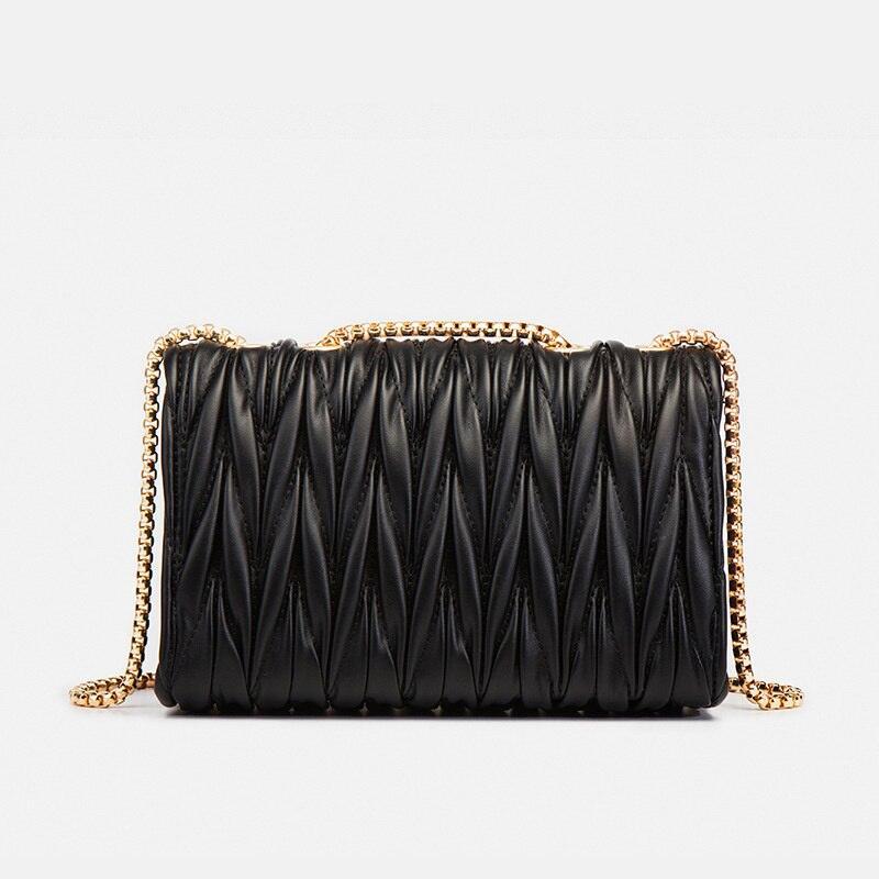 Compact Leather Bag - Vienza